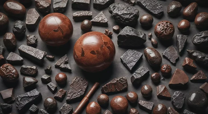 Obsydian mahoniowy w archeologii – odkrycia i znaleziska