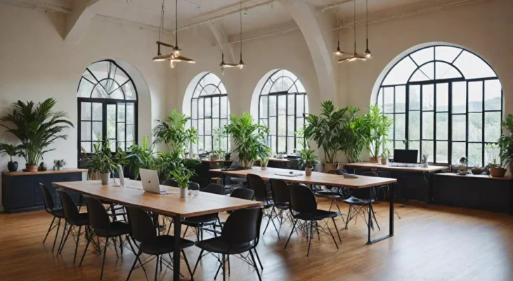 Jak hale łukowe mogą być wykorzystane jako przestrzeń coworkingowa?